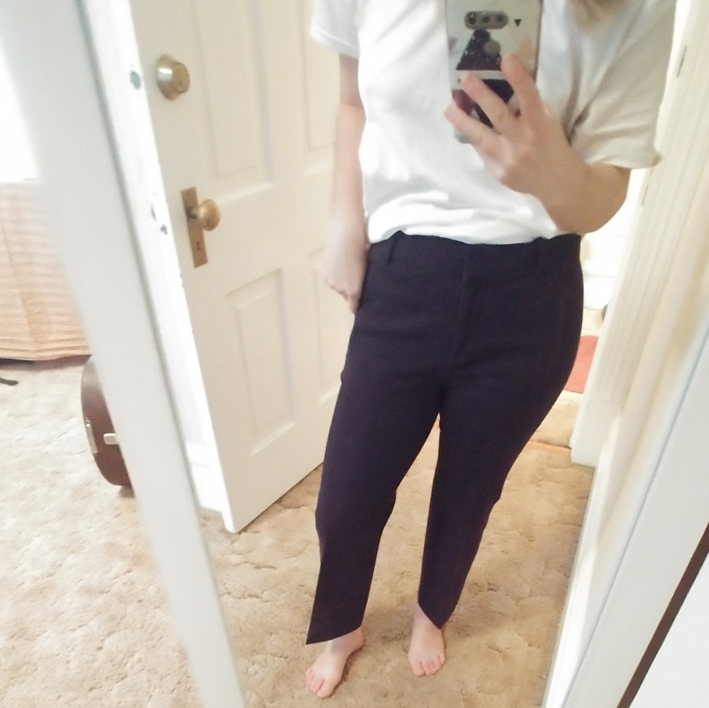 J.Crew Teddie crop size 2